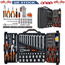 Tool Kit Set 110 Pcs Household Hand Carry with Case Home Repair Maintenance Tool