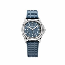 Patek Philippe Aquanaut Luce 5067A-025 'Ladies' Stainless Steel Misty Blue Dial