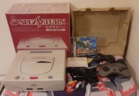 SEGA Saturn HST-3220 Console Box Controller Virtua Fighter 2 NTSC-J Tested #139