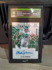 2020 Panini Mosaic CLYDE SIMMONS Philadelphia Eagles AUTO Prizm Scripts Insert