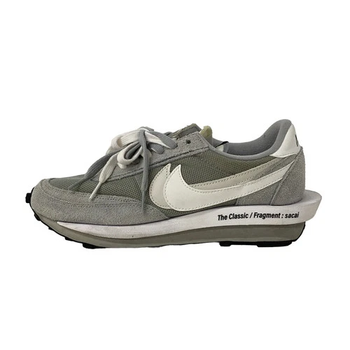 Authentisch Nike LD Waffle DH2684-001 grau weiß Chemiefaser Wildleder Kunstleder