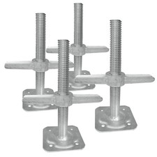 Metal Tech I-IBSJP12H4 Adjustable Leveling Jack Set 4 for Baker Scaffold