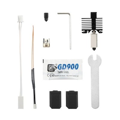 1.75mm Hardened Steel Nozzle Hot End Kit 3D Printer for Bambu Lab X1 P1P