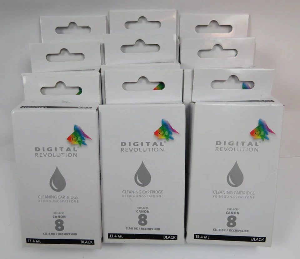 60 Reinigungspatronen für Canon PGI-5 CLI-8 BCI-3e BCI-6 von Digital Revolution - Bild 3 von 4