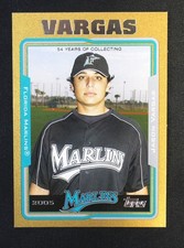 2005 Topps Upate & Highlights #UH28 GOLD Jason Vargas /2005