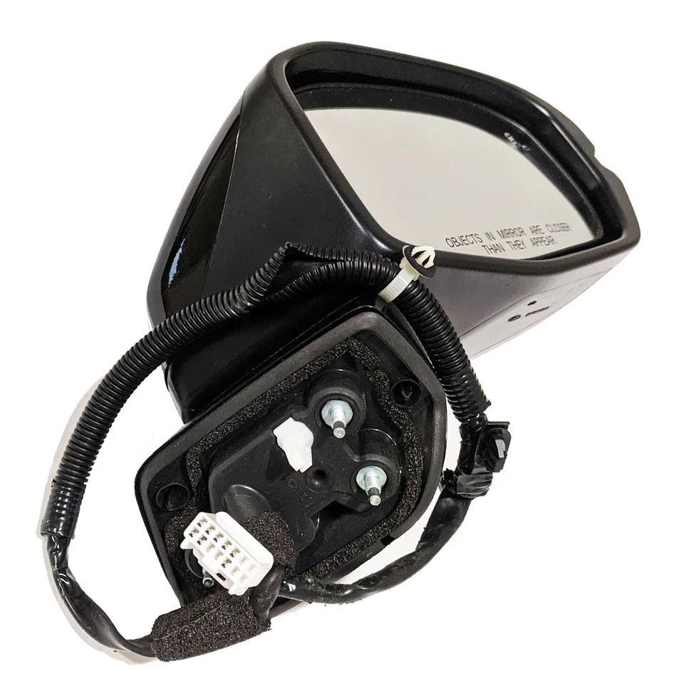 原始设备制造商右乘客侧镜组件本田 CR-V 混合动力 2023 - 2025 * 黑色 * — 第 2/4 张图片