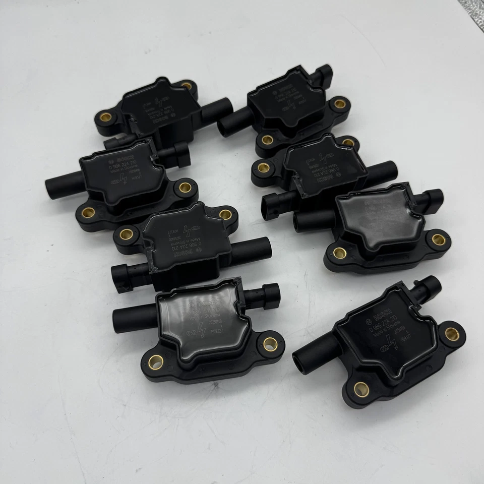 8X Bobina de encendido D510C para Bosch Chevrolet GMC V8 12611424 UF413 12570616 Foto 4 de 4