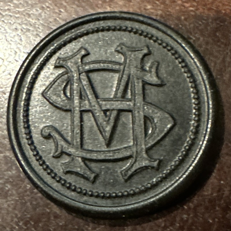 RARE Token South Africa Mine Stores Glencoe Celluloid