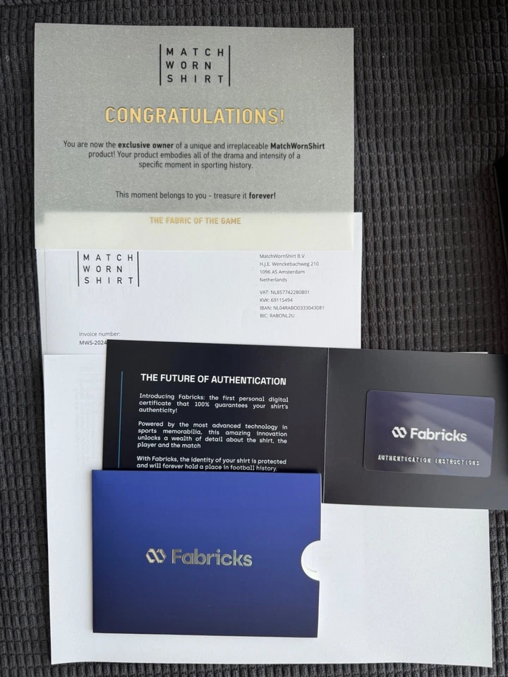 Matchworn & Signed Joshua Zirkzee Netherlands Jersey - Limited and Rare! - Image 3 of 4