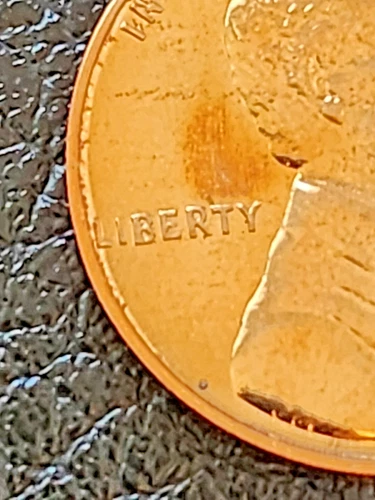 Rare!!! 1960 Proof double error Penny 1c Coin L on Edge + Edge mismint