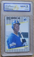 1989 Fleer Ken Griffey Jr. Rookie WCG 10 - GEM-MT