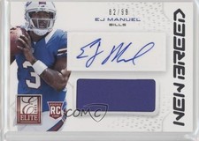 2013 Panini Elite New Breed Signatures 82/99 EJ Manuel #17 Auto 9oy