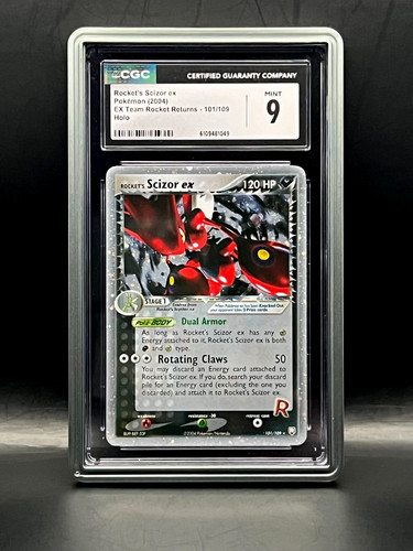 Rocket's Scizor ex graded CGC 9 for sale on eBay