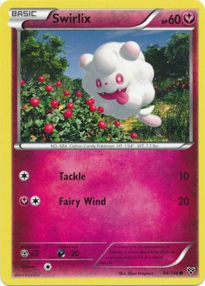Swirlix - 94/146 - Common - Lightly Played