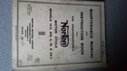 Maintenance manual & Instruction book for The Unapproachable Norton motor cycle