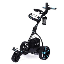 NNEDSZ THOMSON Golf Buggy Electric Trolley Automatic Motorised Foldable Cart LED