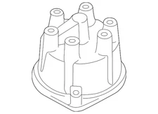 Genuine Nissan Distributor Cap 22162-7B000