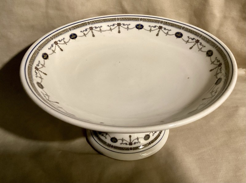 CARTER HOTEL Cleveland Ohio Scammell China 9 By 4 1/2 In. COMPOTE 1928-30