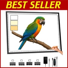 LED Light Box 26"x19" for Sketching Stenciling, Multicolor