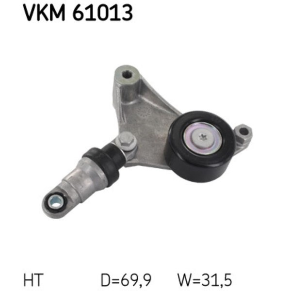 Spannrolle Keilrippenriemen SKF VKM 61013-image