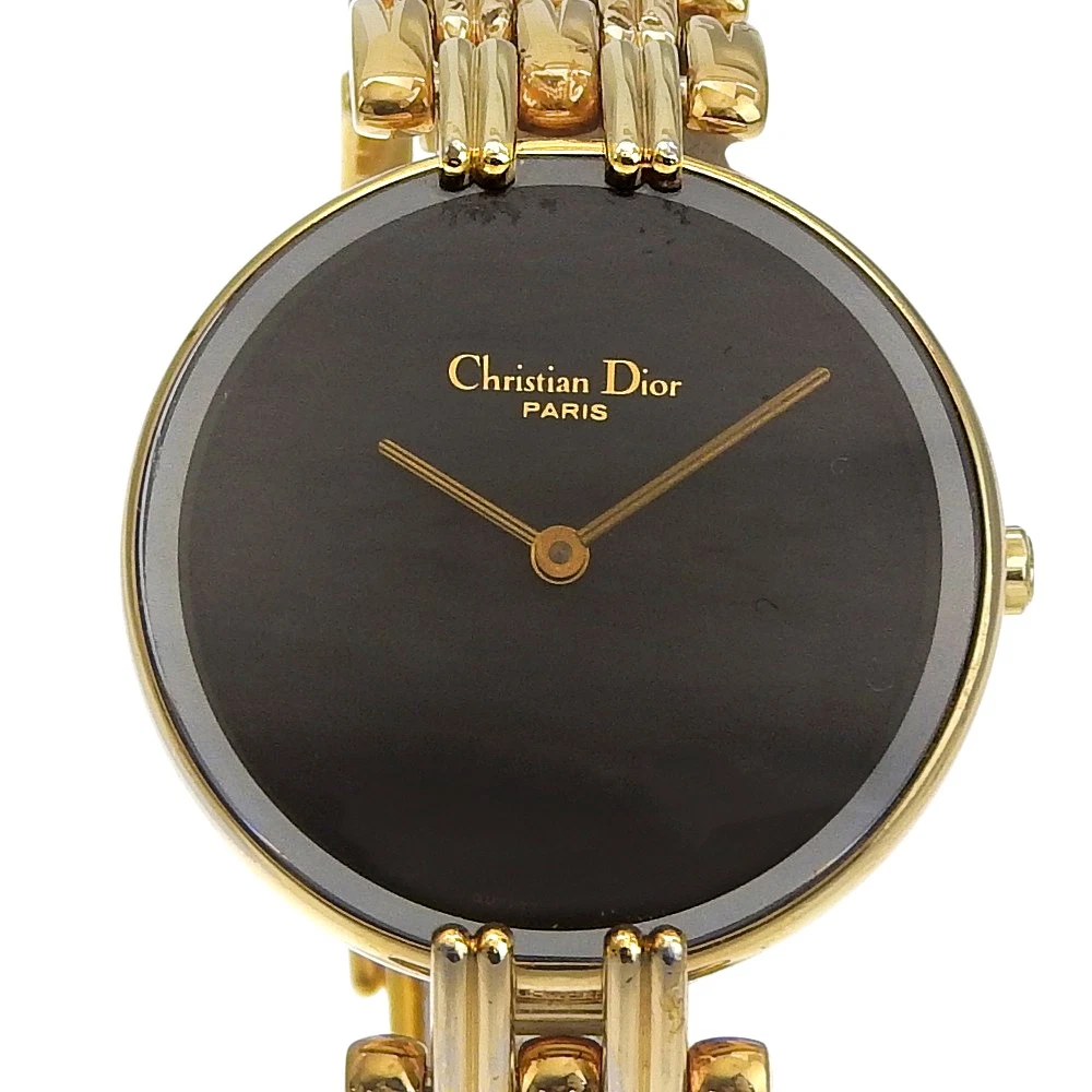 Dior Bakira Watches D46.154.4 blackDial Stainless Steel Quartz Analog disp...