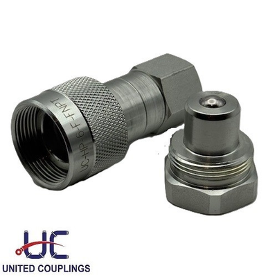 #ad 3 8″ High Pressure Hydraulic Jack Quick Coupler Set 10k PSI Enerpac C604 $29.99