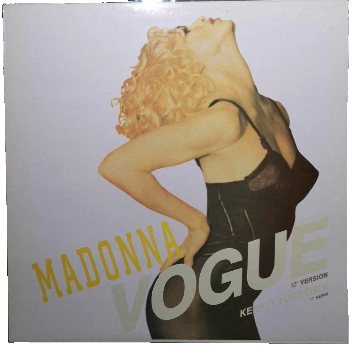 Madonna Very Good Plus (VG +) Grading 45 RPM Speed Vinyl Records