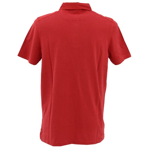 CAMEL ACTIVE Herren kurzarm Polohemd Poloshirt Baumwolle red rot 25061 - Picture 2 of 2