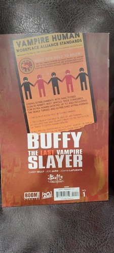 NYCC Comic Con 2024 SIGNED Buffy The Last Vampire Slayer No. 1 alternate cover - Picture 2 of 2