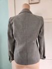 Princess VERA WANG Gray Herringbone Jacket Sz S — photo 2