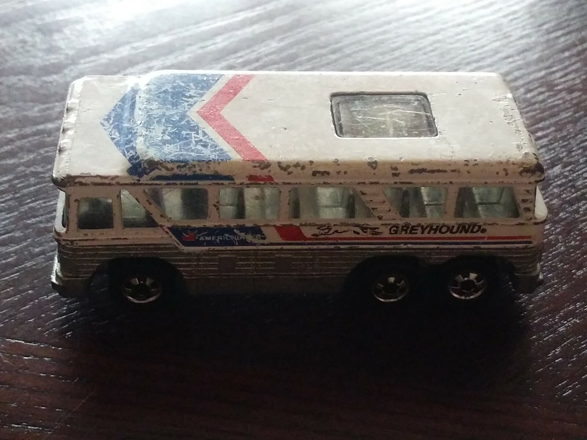 Vintage 1979 Hot Wheels Greyhound Bus - Mattel - Americruiser | eBay