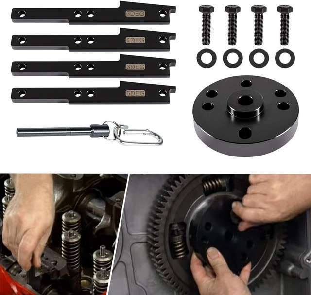 Cam Timing Wedge Kit & Injector Cam Gear Puller Remover Tool for