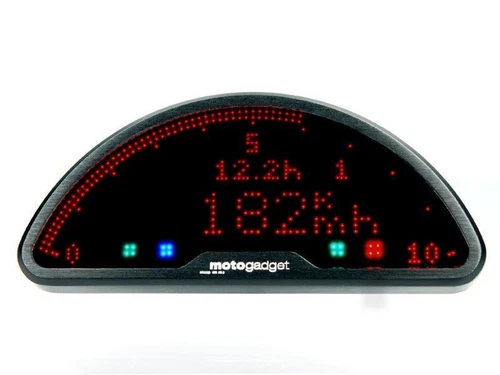 Motogadget 'Motoscope Pro' speedometer & digital gauges. Custom / bobber / chop