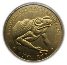 🥇 MONNAIE PARIS FR 78 - Zoo Thoiry Arche des Petites Bêtes Grenouille - 2013 *