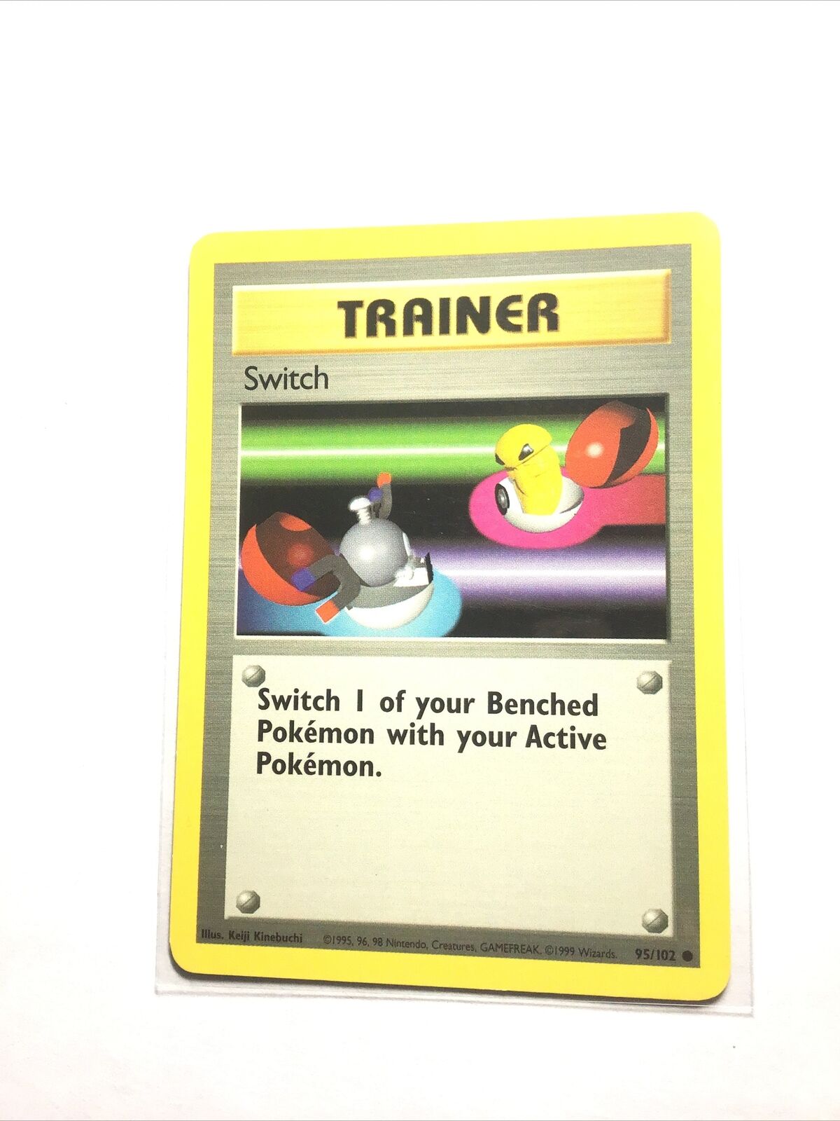 SWITCH - 95/102 - Base Set - Pokemon Card - LP