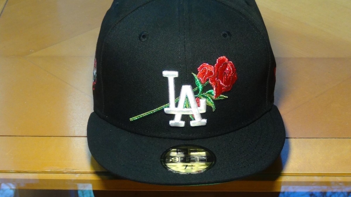 LOS ANGELES DODGERS NEW ERA 40TH STADIUM ANNIVERSARY ROSE EDITION FITTED HAT