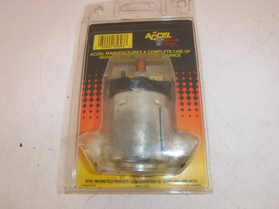 Interruptor de relé de arranque del motor Accel Harley-Davidson Roadster 40111-C. No probado. Foto 2 de 4