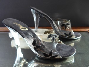 vintage lucite heels
