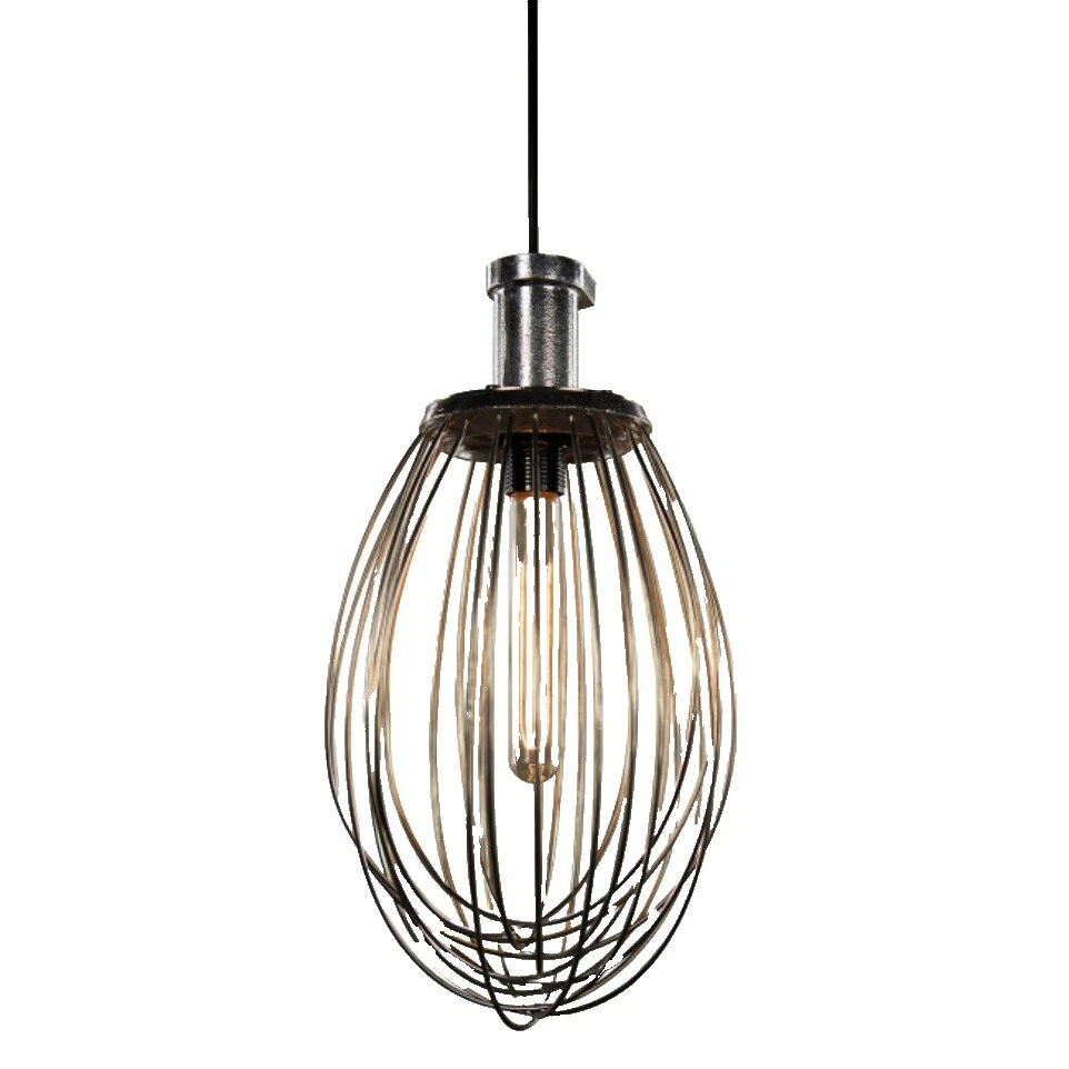 Промышленные люстры и потолочные светильники из нержавеющей стали