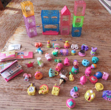 HUGE 55 piece Shopkins Lot - 2016 Mix, includes 43 Sopkins and Accessories
