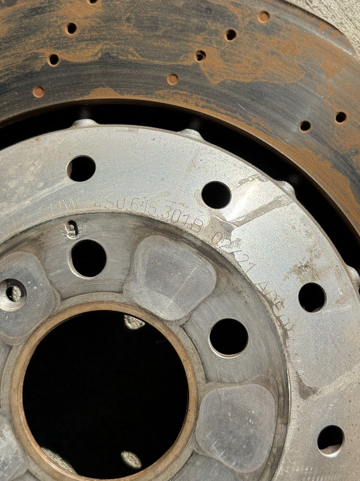OEM Lamborghini Huracan R8 Brake Rotors Disc Set