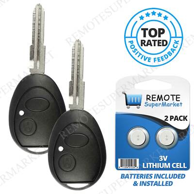 2 Replacement for N5FVALTX3 99 00 01 02 03 04 Land Rover Discovery Remote Key