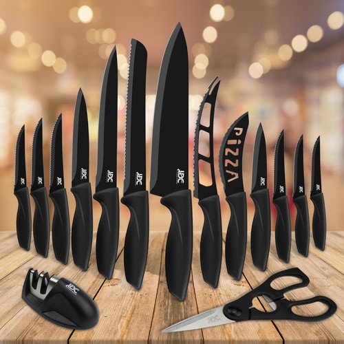 Kitchen Accessories Knife Set Utensils Sets Stainless Steel Chef
