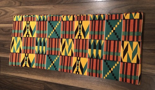 African Wax Print Ankara Fabric 6 Yards dress fabric/craft /skirt Kente New - Picture 6 of 8