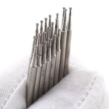 30Pcs 1 mm SPHERICAL CONCAVE Head Diamond Grinding Bits Lapidary Tools for Stone