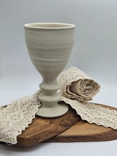 Vintage Large Medieval Style Goblet, Canterbury Pottery ET8002