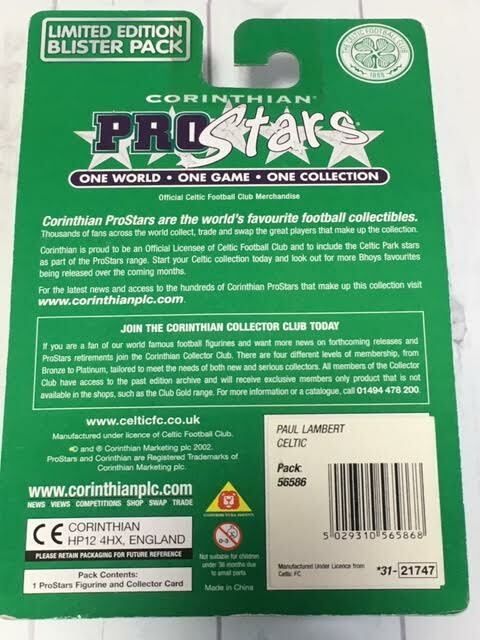 Corinthian ProStars Figure Celtic Collection, Henrik Larsson, Paul