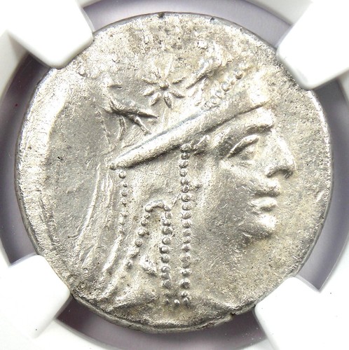 Tigranes II AR Tetradrachm Kings of Armenia Silver Coin 95-56 BC - NGC Choice XF - Picture 5 of 5
