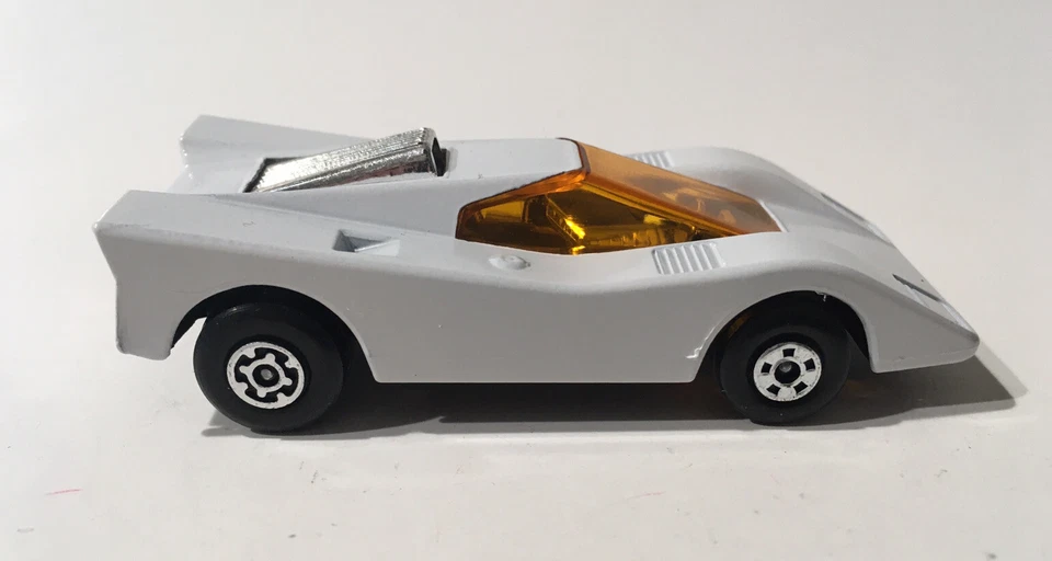 Matchbox Lesney  7 Custom Superfast Hairy Hustler, White Preproduction Pre Pro - Image 4 of 4