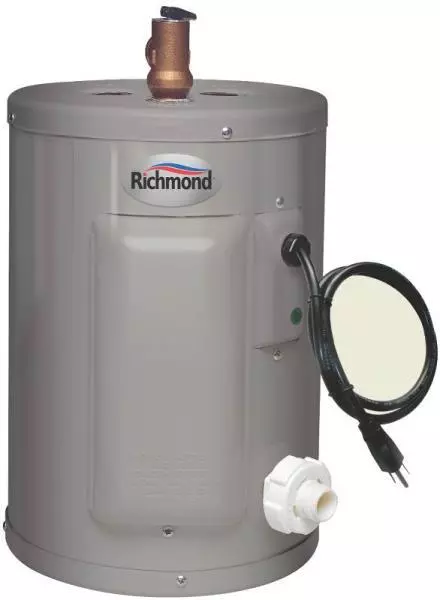 NEW RICHMOND RHEEM 6EP2 1 2.5 GALLON 2000 WATT ELECTRIC HOT WATER